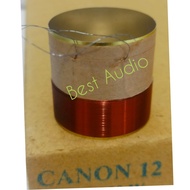 Spul spol speaker 12inch 12 inch Canon Almunium import voice 35.5mm