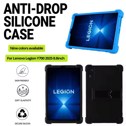 For Lenovo Legion Y700 2025 Pad Gen 4 Shockproof Tablet Cover 8.8inch Soft Silicon Protective Shell 