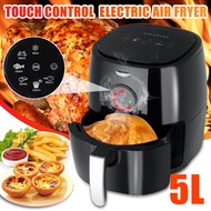 Multifunction Air Fryer Chicken Oil free Air Fryer Health Fryer Cooker Electric Deep Airfryer Touch Control 1350W 5L