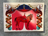 赤馬 感溫賀卡 馬年新年賀卡