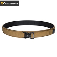 IDOGEAR Tactical 1.75" Nylon Belt Adjustable Elastic MOLLE Hard Quick Release Tactical Belt 3440