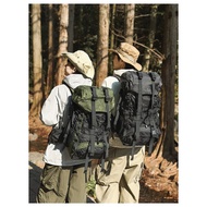 Climbing Bag, 55L Outdoor Backpack Waterproof Camping Backpack Long Distance Hiking Backpack Wear-Re