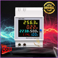 COD ZUYIYI Meteran Listrik Digital Display Din Rail Single Phase 300V 100A / Meteran Listrik 900Watt