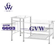 GVW 9603 Stainless Steel Kitchen Stove Rack / Gas Rack / Cooking Table/ Multipurpose Rack/ Rak Dapur