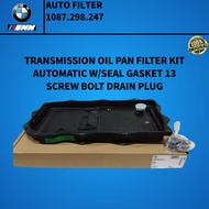 AUTO FILTER (1087.298.247) Oil Pan For BMW 8 Speed 8HP45 8HP70 230i 320i 328i x4 x5 NEW