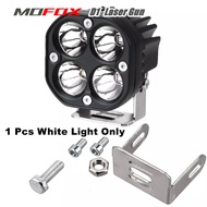 MOFOX D1 LED Laser Gun Work Light For Motorcycle Car 40W 4000LM Waterproof Mini Driving Fog Light