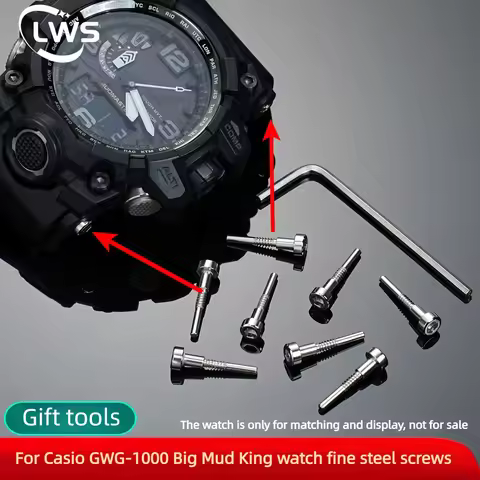 For Casio G-SHOCK GWG-1000 GWG1000 Big Mud King Series watch Case and strap Connecting fixing steel 