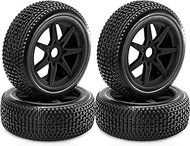 1/8 RC Off-Road Buggy Racing Tires and Wheels 17mm Hex RC Tires with Foam Inserts for ARRMA 1/8 Typh