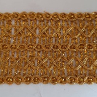 Gold Lace Indian Lace/ Middle Lace/ 18 yard Lace/
