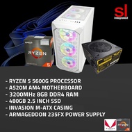 ✻GAMING PC Ryzen 5 5600G Entry Level Desktop Gaming PC Package✱