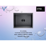 ITTO IT-L347BL NANO BLACK KITCHEN SINK