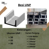 Besi UNP 50 x 6 Meter