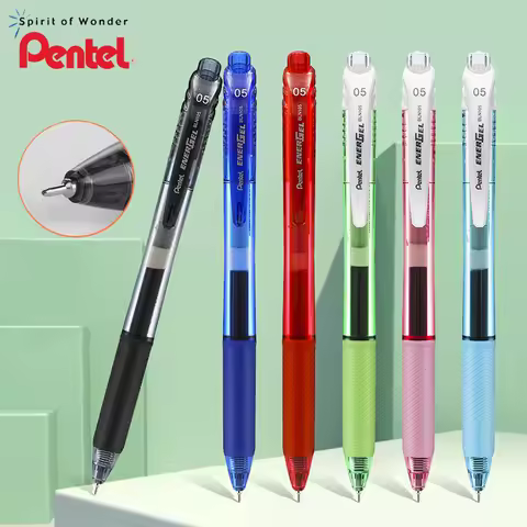 1pcs Japan Pentel Energel Gel Pen Quick Drying BLN-105 Half Needle Pen Tip for Writing Signature 0.5
