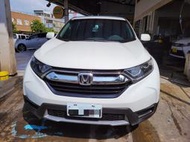 2018年式 本田 5代 CRV 1500cc 白色 一手車，ikey，定速，倒車顯螢，7萬里程，原鈑件，車況如新車