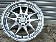 New Car Sport Rim WORK EMOTION WHEELS CP2 16x7J 8x100/114.3 10x100/114.3 ET35 Silver Lip Polish - RE