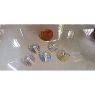 Nokia 3660 transparent color crystal keypad