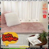 Rasfur Fur Tablecloth Size 75x40cm Alas Meja Aesthetic Table Cloth