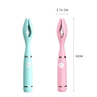 ✓✆₪Female Masturbation Silicone Wand G spot Clitoris Vibrator Nipples Clamp Sex Toys Adult
