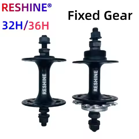 32/36 Holes Fixed Gear Bike Hub 3/8" Axle Bearing Track Bike Hubs Single Speed Racing 16/17/18t Free