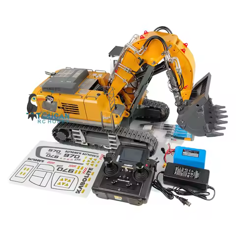 Kabolite K970 200 HUINA 1/14 Heavy Front Shove Hydraulic RC Excavator Painted Finished RTR Paladin 1