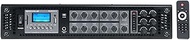 Rockville RCS650-6 650 Watt 6-Zone 70V Commercial Amplifier, Bluetooth, USB/SD/FM Playback, Rack-Mou