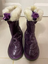 # 「正版」100%new全新原裝正版The North Face Kids Purple Nuptse Bootie Snow  Boots兒童男女童裝紫色保暖雪靴