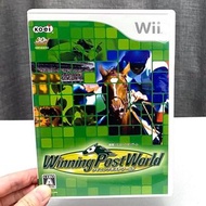 (中古) 原裝日版 Wii Game Winning Post World 賽馬世界 策略模擬遊戲