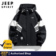 JEEP SPIRIT Spring men's casual hooded jacket