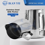 YU Ready Stock 1000ml / 600ml / 350ml Milk Frothing Pitcher 304 Stainless Steel Barista Coffee Acces