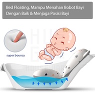 Bh HUGO Bath Pillow Baby Bath Mat Anti Slip Anti Sink Premium Baby Bath Net