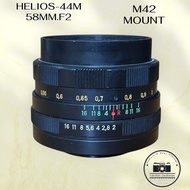 ZENIT HELIOS-44M 58MM.F2  M42 MOUNT