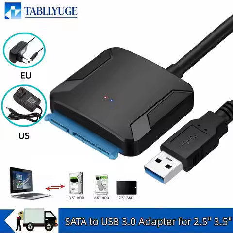 USB 3.0 to SATA3 Hard Drive Easy Drive Cable 2.5-Inch Mechanical Solid-State universal Adapter Seaga