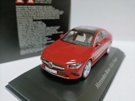 Spark 1 43 Original Mercedes-Benz Car Model Mercedes C118 CLA Coupe 2019 Red