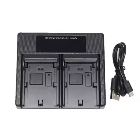 DB-L20 Dual Battery Charger For Sanyo Xacti DMX-C1 C4 C5 C6 CA6 CA65 CA8 CA9 CG5 CG6 CG65 CG9 DSC-C4