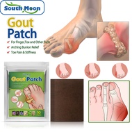 South Moon Gout Pain Relief Patch Toe Joint Valgus Bunion Gout Pain Hallux Knee Lumbar Pain Relief Patch Joint Valgus Corrector Swelling Pain Relief Patch Redness Arching Bunion Relief For Knees Shoulders  Elbows Body Care(10pcs/box)