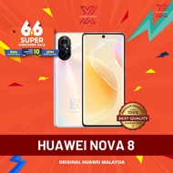 [ 6.6 SALE ] HUAWEI NOVA 8 ( ORIGINAL HUAWEI MALAYSIA) Super Camera Super Charge | 64 MP AI Quad Cam