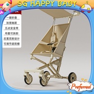Children's Pocket Stroller Baby Stroller Kids Walking Stroller Foldable Stroller Lightweight Compact