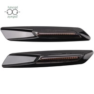 2Pcs Cat Turn Signal Light LED Car Dynamic Side Marker Blinker Light Signal Lamp for E60 E61 E81 E82