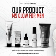 Ms Glow Men Paket + Maskulin - Ms Glow Men - Paket Perawatan Wajah Dan Badan - Skincare Pria - Paket 5in1 - Ms Glow men original 100% - Ms Glow Asli
