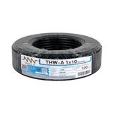 สายไฟ THW-A NNN 1X10 ตร.มม. 100 ม. สีดำ