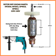 Rotor khoan Makita HP2050 HP2051 DP4010 DP4011 220V - Tặng chổi than