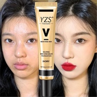 [i] Yzs YURIZUMI Liquid Gilding and Concealer Foundation Matte Waterproof Make Up Foundation Long La
