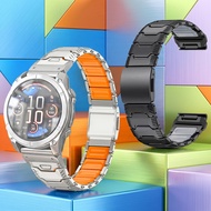 Garmin Forerunner 970 965 955 945 Strap Titanium Alloy Silicone 22mm 26mm Quick Release Magnetic Buc