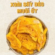 Delicious dried mango with salt and chili ensures food hygiene and safety
