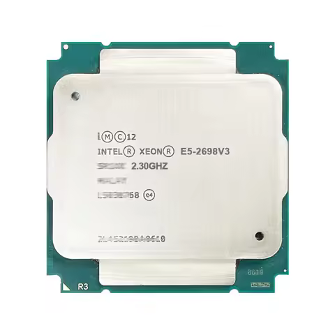 Intel Xeon E5 2698V3 E5 2698 V3 Used CPU processor 2.3Ghz 135W 16-Core LGA 2011-3