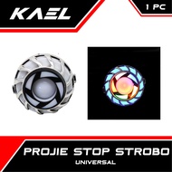 Lampu Projie Stop Strobo Universal Rem Motor Bulat-Rainbow-Sisik RGB Bebek-Matic-Sport Beat-FI-F1-Pop-eSP-Street/Vario 110-125-150 LED New/Mio-Sporty-M3-Z-S/Soul GT 115-New/X-Ride/Jupiter-MX-Z/Supra X 125-Fit New/Vega/Karisma/Revo Bohlam