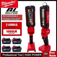 Milwaukee Portable Lighting Fixture  Rechargeable  Multifunction 90 DegreeClip on Light Lithium Batt