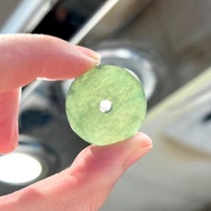 天然翡翠 緬甸 A玉 玉鐲 • 冰種油青翡翠平安扣