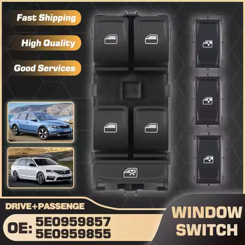 5E0959857 5E0959855 For Skoda Octavia 5E MK3 Skoda Scout 2013 2014 2015 2016 2017 Electric Power Car