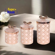 <Dream-t> 1/3Pcs Coffee Canisters Coffee Bean Storage Container Kitchen Organizer For Cereal Tea Sug
